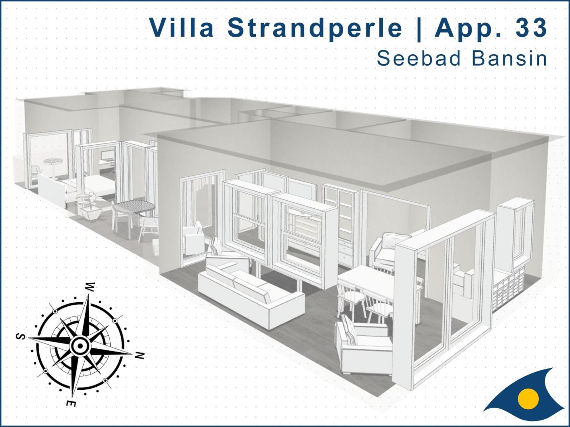 Villa Strandperle Whg 33 제바트헤링스도르프 외부 사진