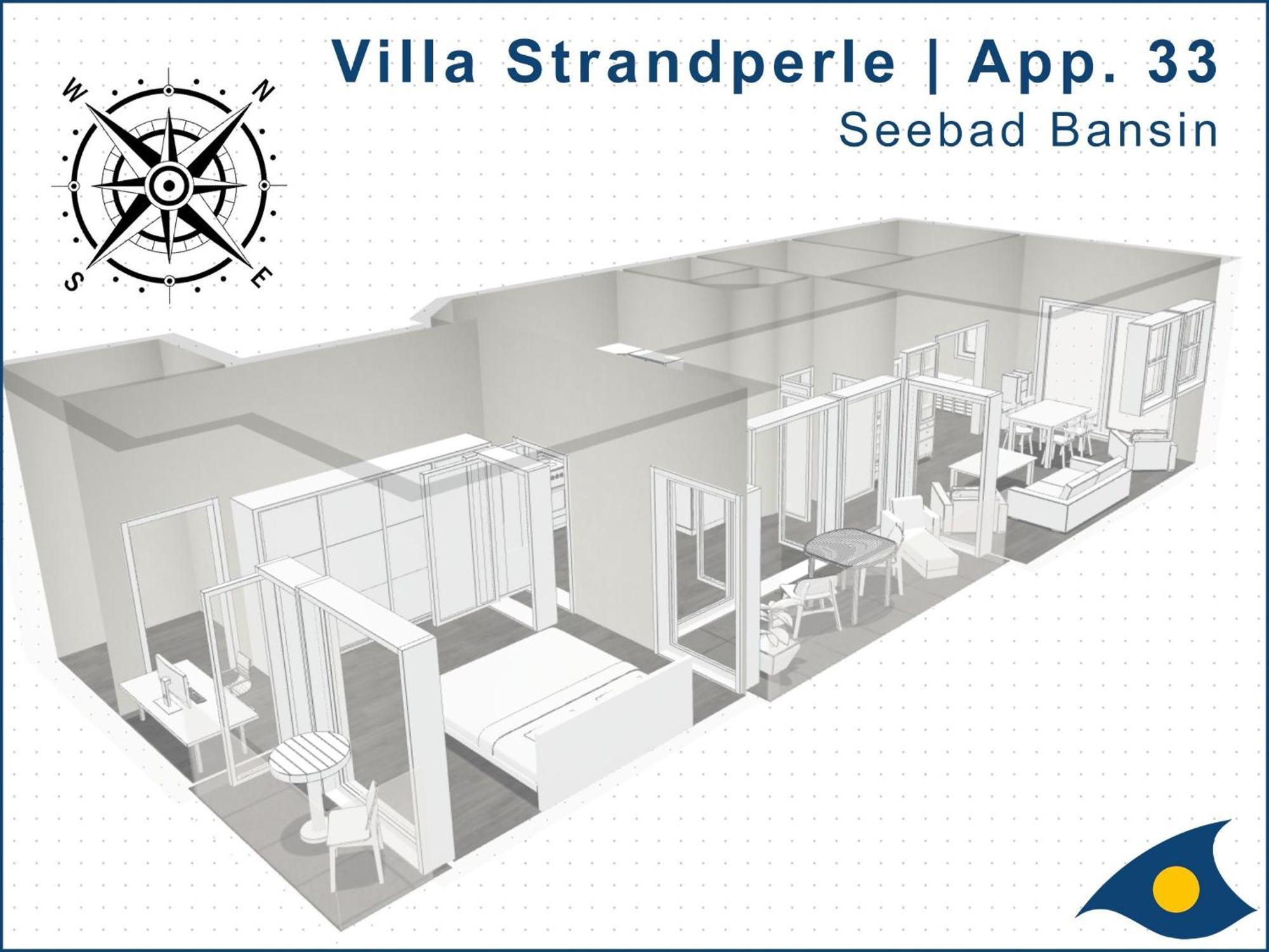 Villa Strandperle Whg 33 제바트헤링스도르프 외부 사진